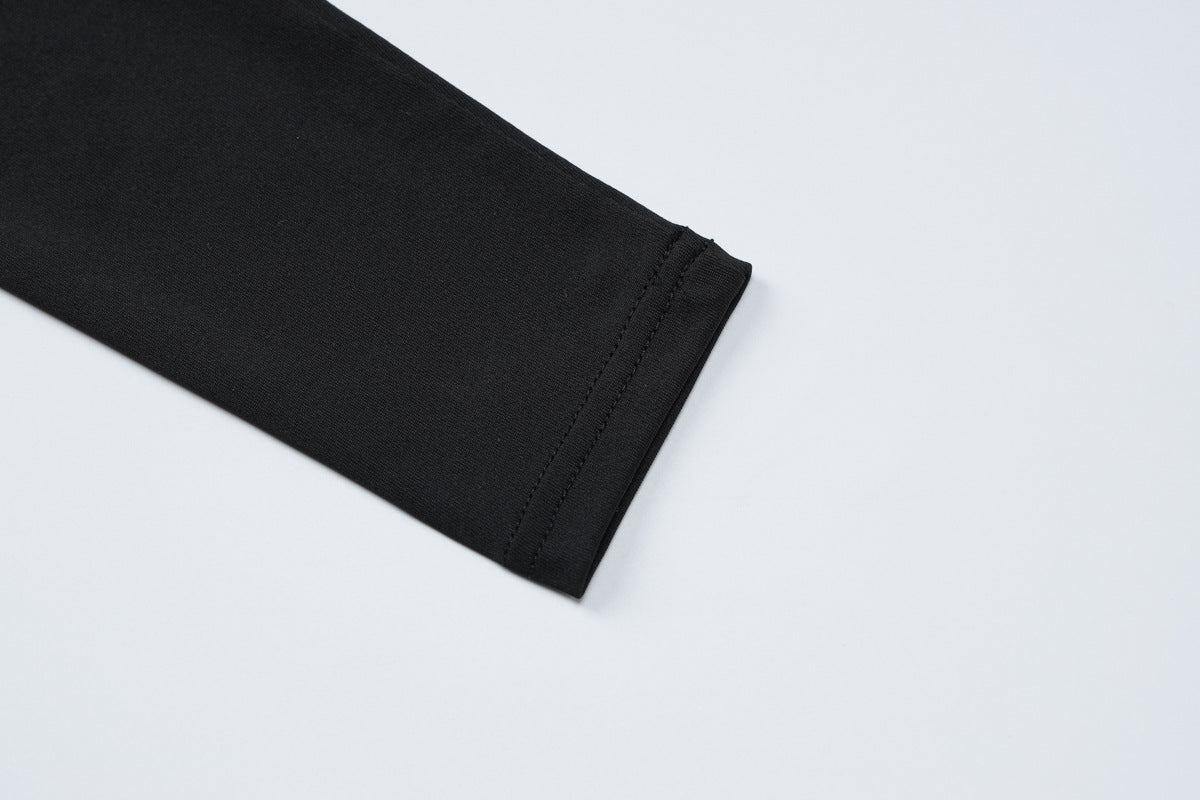 Gracing Date Bodycon Dress - Black