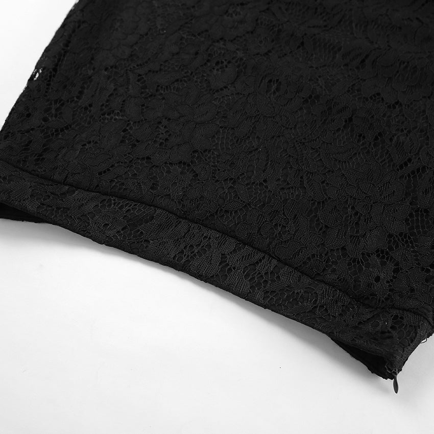 Scorpio Lace Skirt - Black