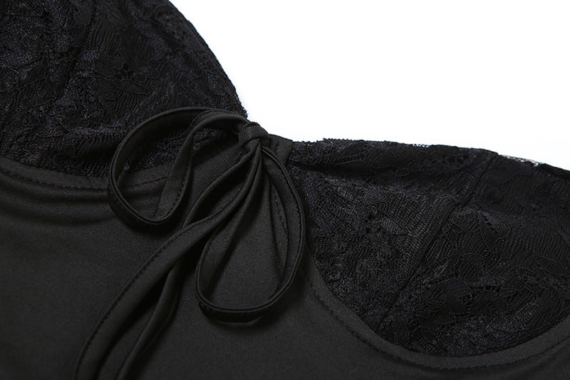 Praush Bodycon Dress - Black