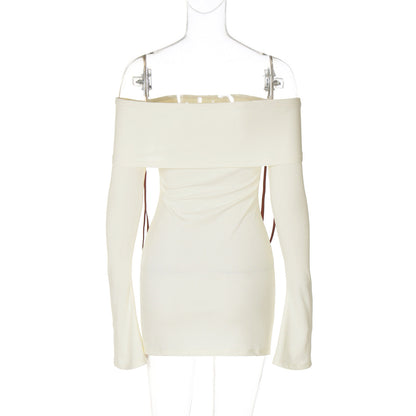 Rhode Mini Dress - Apricot