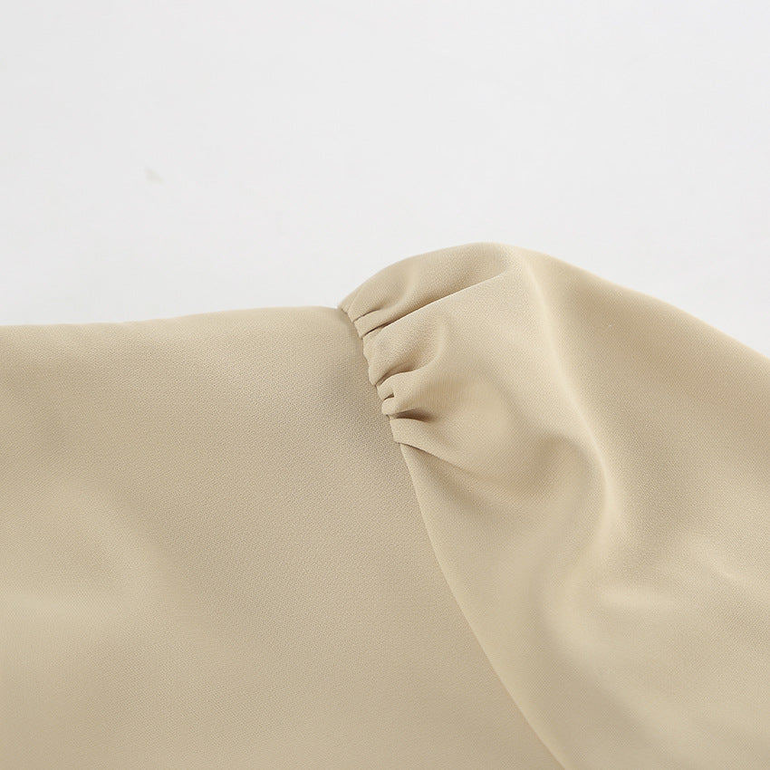 Like a Lady Mini Dress - Khaki