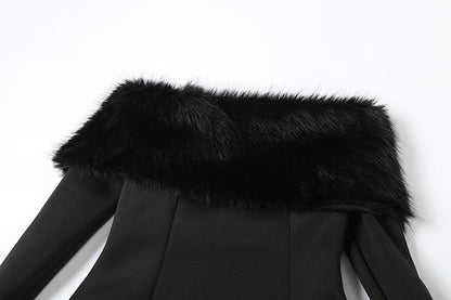 Carnival Mini Dress - Black