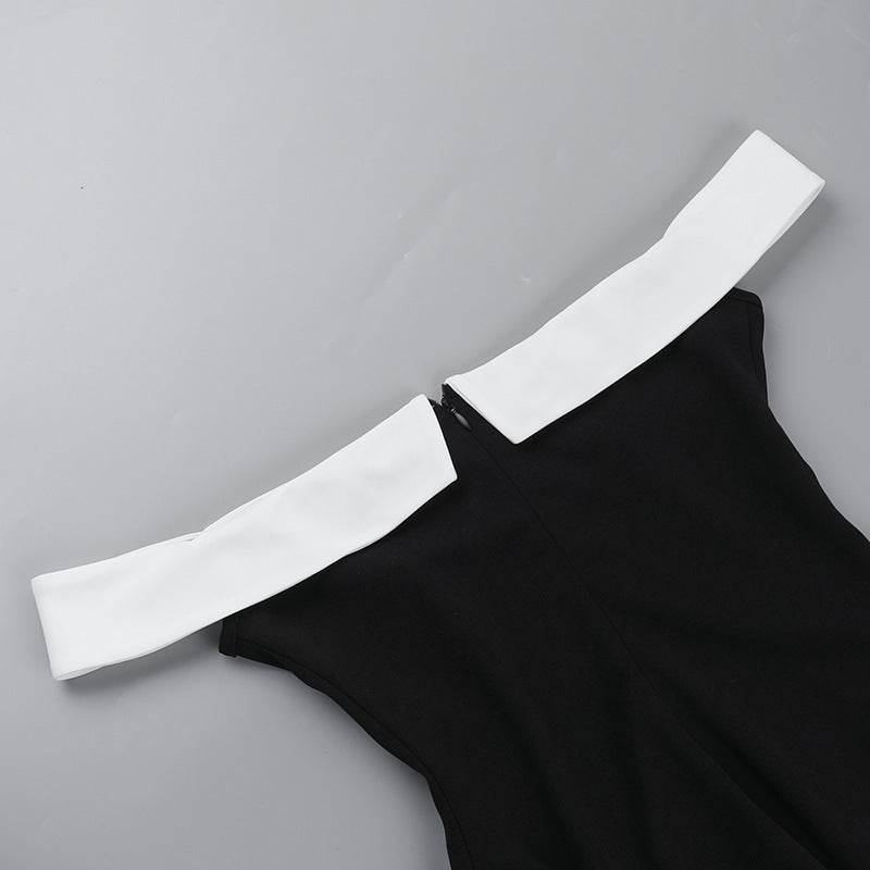 Carolis Mini Dress - Black