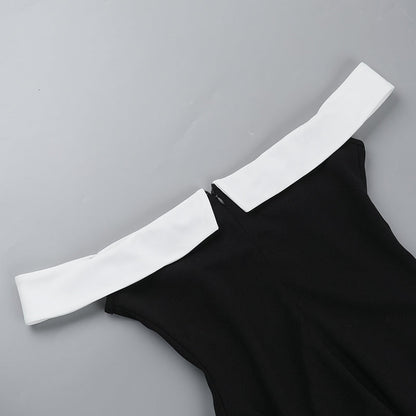 Carolis Mini Dress - Black