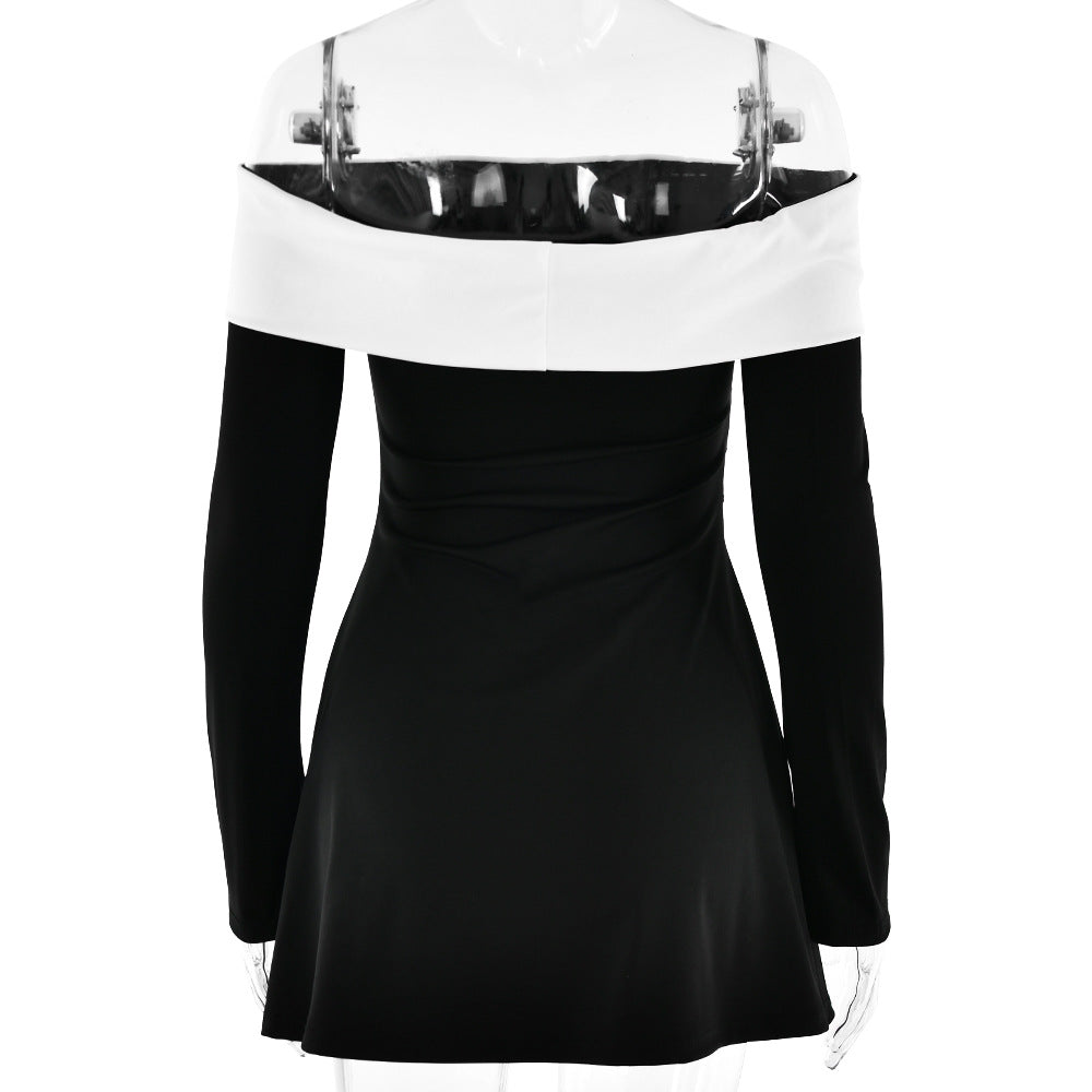 Bowen Mini Dress - Black
