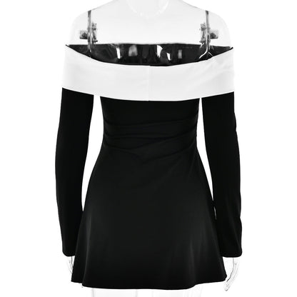Bowen Mini Dress - Black