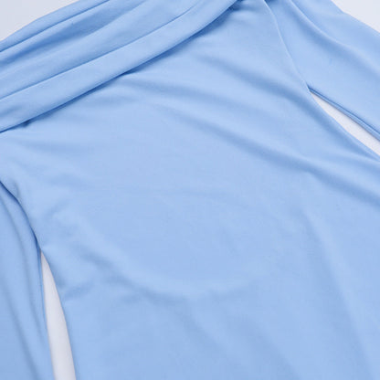 Vision Bodycon Dress-Blue