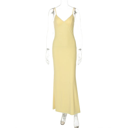 Watts Maxi Dress - Yellow