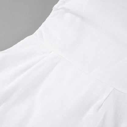 Greece Babe Mini Dress - White