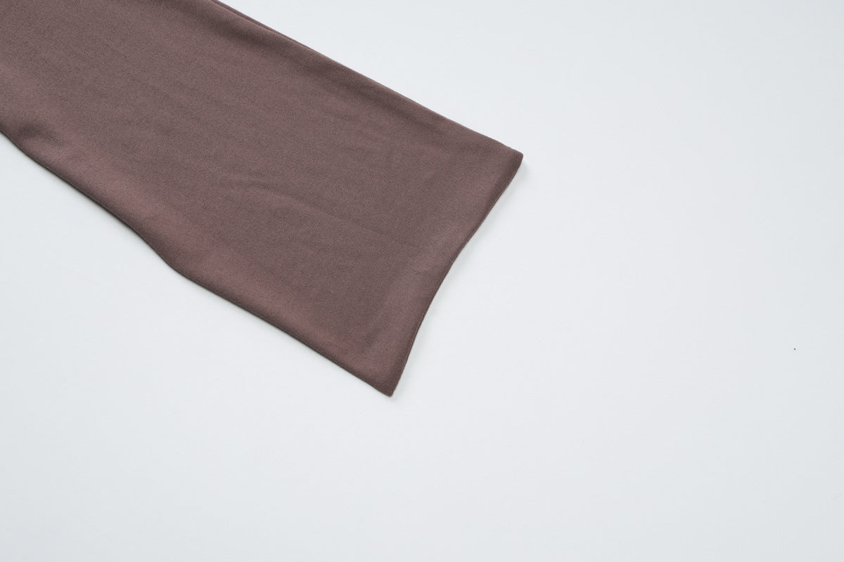 Niger Maxi Dress - Brown