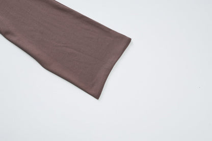 Niger Maxi Dress - Brown