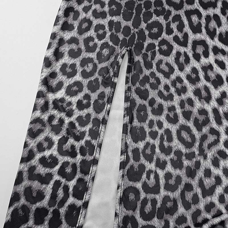 Severus Slit Dress - Brown