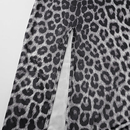 Severus Slit Dress - Brown