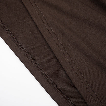 Gans Mini Dress - Brown