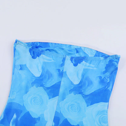 Pires Maxi Dress - Blue