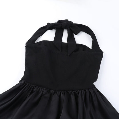 Vettori Mini Dress-Black
