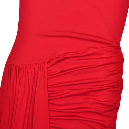 Deardorff Midi Dress - Red
