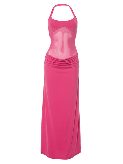 Elizabeth Maxi Dress - Rose Red