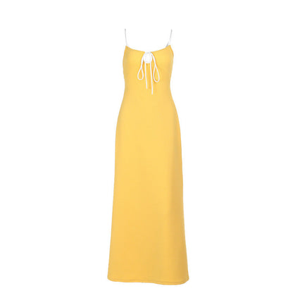 Angel Aura Maxi Dress - Yellow