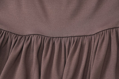 Niger Maxi Dress - Brown