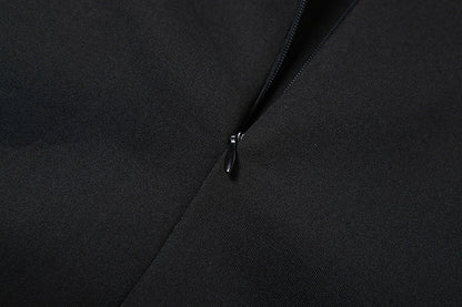 Carnival Mini Dress - Black