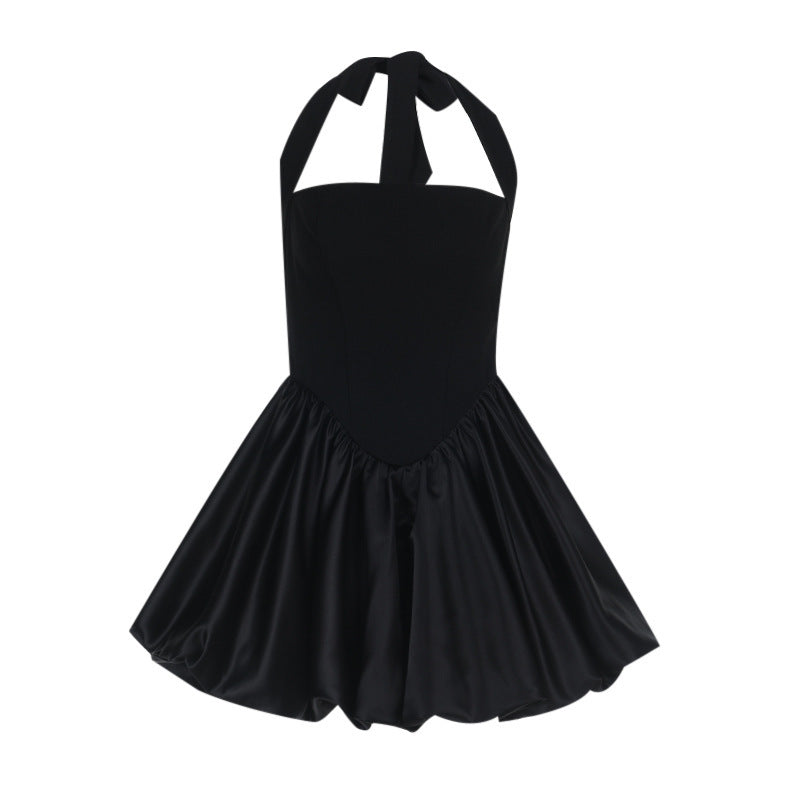 Vettori Mini Dress-Black