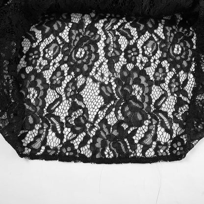 Scorpio Lace Skirt - Black