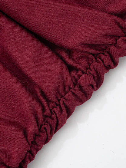 Becky Maxi Dress - Maroon