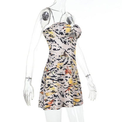 Gillan Mini Dress - Printed