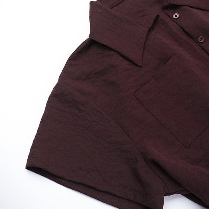 Brimley Romper - Brown