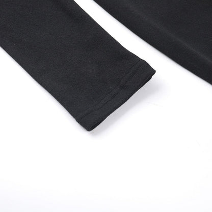 Onyx Fur Midi Dress - Black