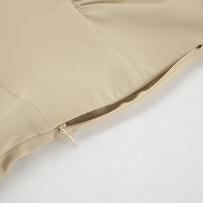 Like a Lady Mini Dress - Khaki