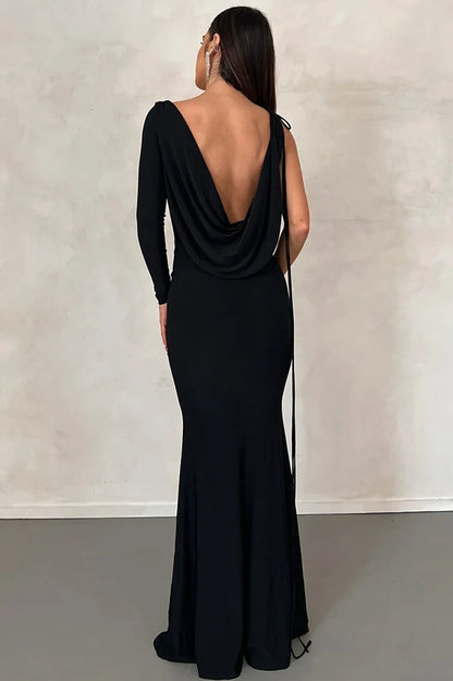 Dulzura One-Shoulder Maxi Dress