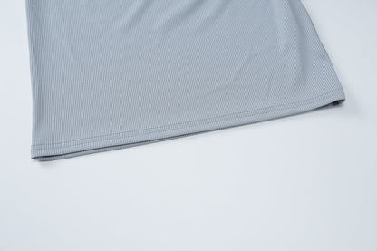 Mystical Off Shoulder Dress - Grey