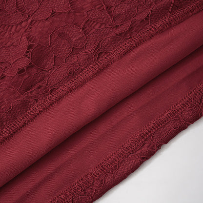 Ingram Mini Dress - Maroon