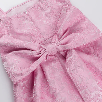 Moriyon Mini Dress-Pink