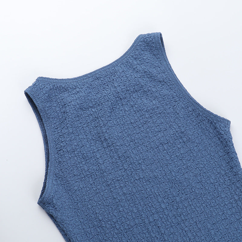 Parson Maxi Dress - Blue