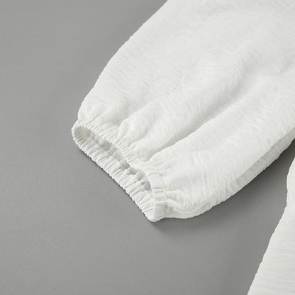 Fae Off Shoulder Dress - White