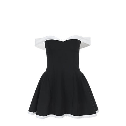 Carolis Mini Dress - Black