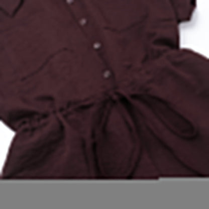 Brimley Romper - Brown