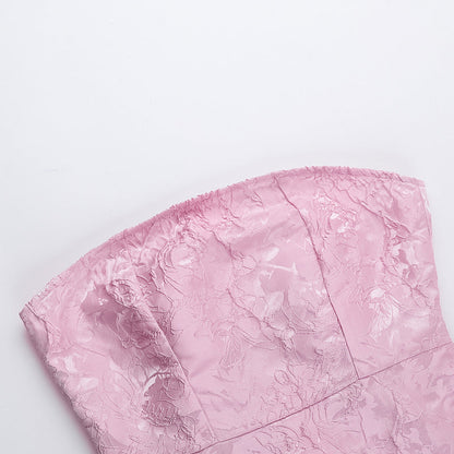 Antalya Mini Dress-Pink