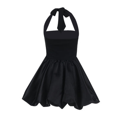 Vettori Mini Dress-Black