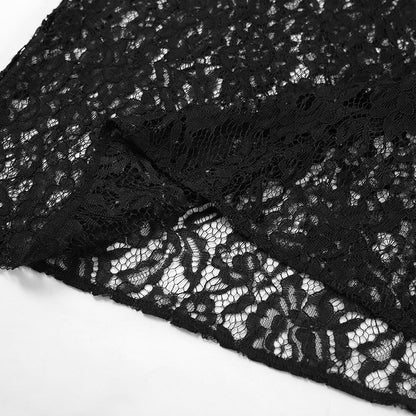 Scorpio Lace Skirt - Black