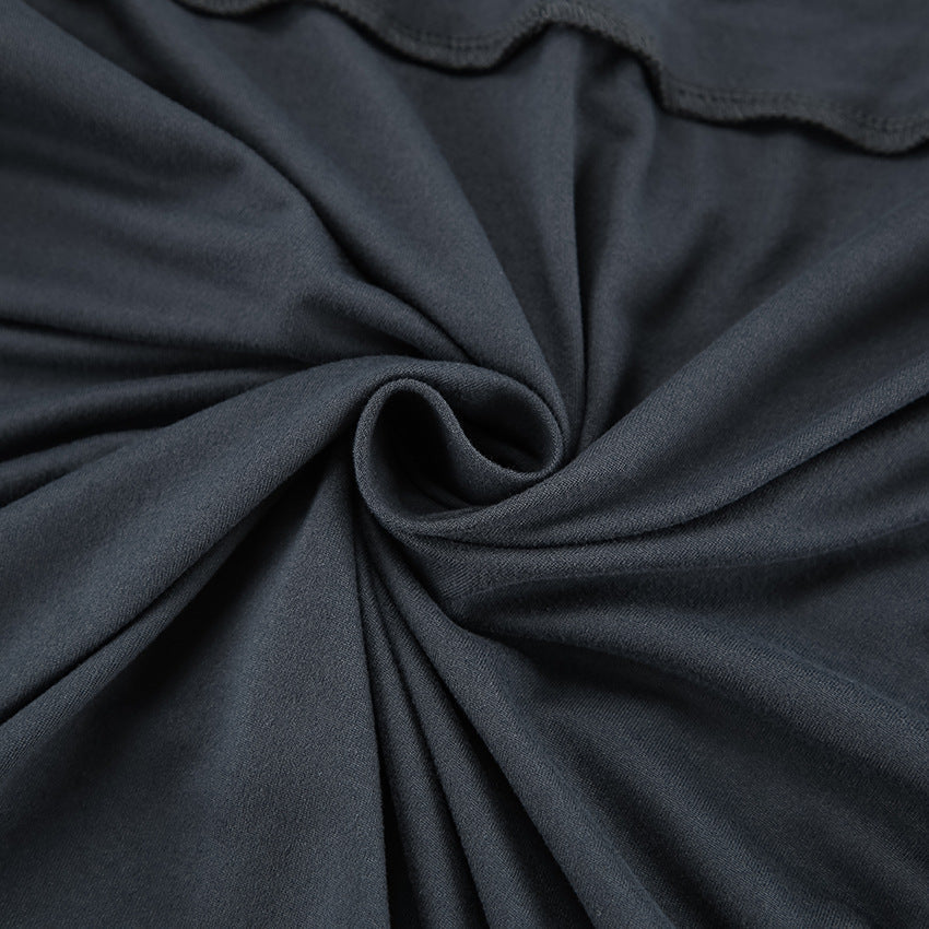 Glamor Off-Shoulder Dress - Grey