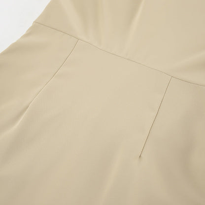 Like a Lady Mini Dress - Khaki