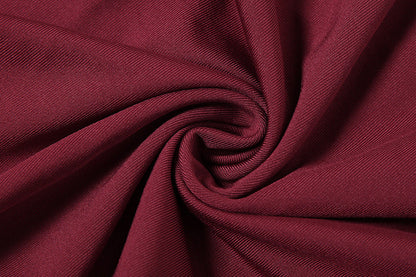 Ruffle Radiance Dress - Red