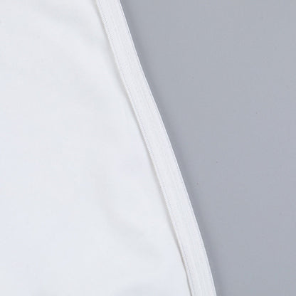 Frostene Off Shoulder Mini Dress-White