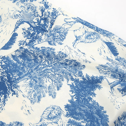 Dreamy Florals Shirt - Blue