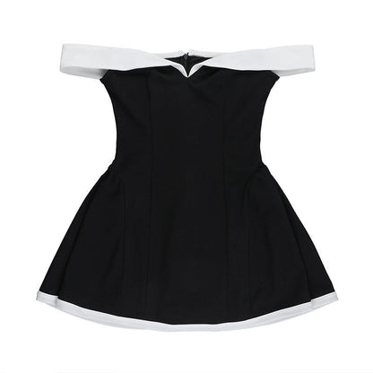 Carolis Mini Dress - Black