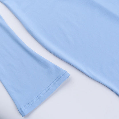 Vision Bodycon Dress-Blue